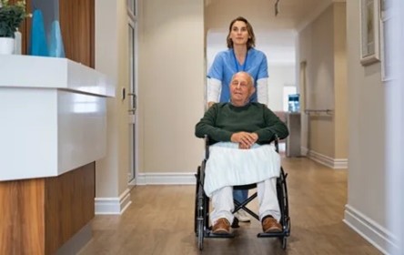 Patient in discussion